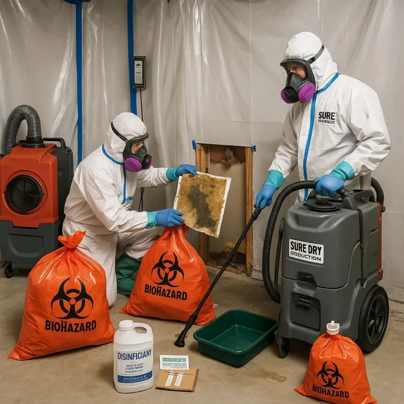 Contaminated Water Handling Protocols process in Greatwood, TX